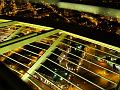 Seattle at night, as seen in the Space Needle restaurant-2